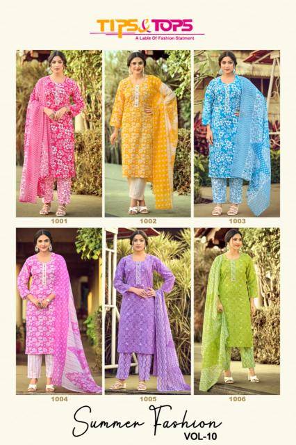 Tips & tops summer fashion vol 10 Kurtis for women